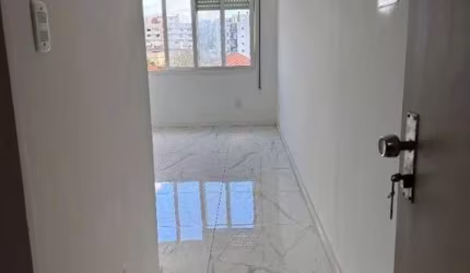 Apartamento com 54,70 m² de área privativa com dois dormitórios, sala, cozinha e