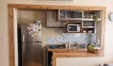 Vende-se apartamento de 1 dormitório com 43 m² e 1 vaga - Floresta