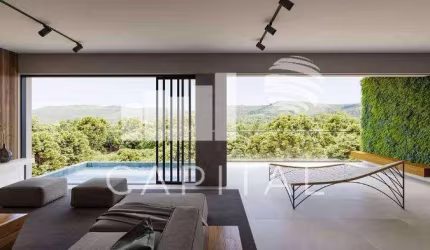 Casa à Venda No Condomínio Golf Village Fazendinha - Zero Km! Moderna, Integrada, Vista Espetacular!