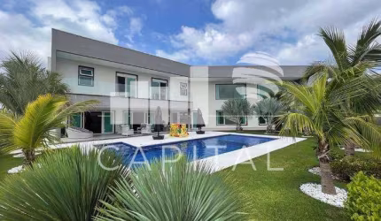 Casa Nova à Venda Em Condomínio Na Granja Viana Com 4 Suítes - 6 Vagas  - 883 M²