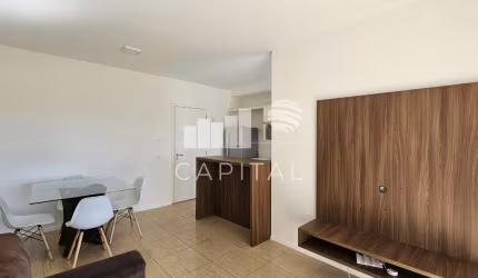Apartamento Para  Venda E   Locação Mobiliado  1 Dormitório, 1 Vaga, 1 Banheiro, Alphaville