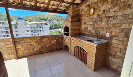Cobertura com 3 quartos à venda na Rua Florianópolis, Praça Seca, Rio de Janeiro, 120 m2 por R$ 315.000