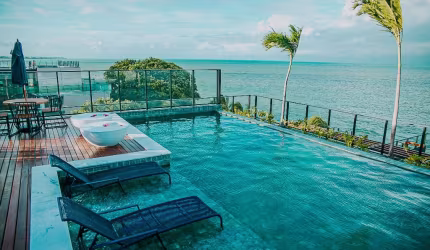 REF: AP062 - Flat à Venda, Bessa, 1 e 2 quarto, Beira mar, pé na areia