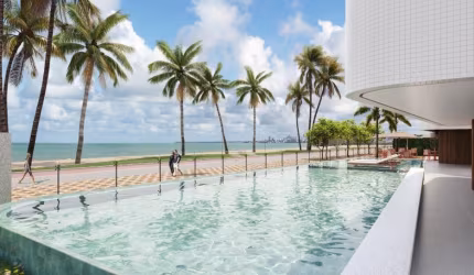 REF: LA046 - Flat à Venda, Cabedelo, Intermares, 1 quarto, Beira Mar