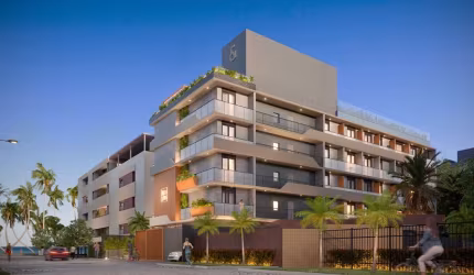 REF: LA068 - Lançamento, Flat à Venda, João Pessoa, Cabo Branco, 1 quarto