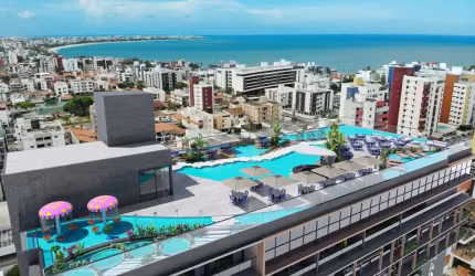 REF: LA051 - Lançamento, Flat à Venda, João Pessoa, Bessa, 1 quarto