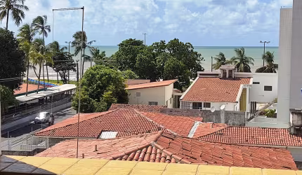 REF: AP032 - Flat à Venda, João Pessoa, Cabo Branco, 1 quarto, vista para o mar
