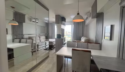 Flat com 1 dormitório para alugar, 45 m² por R$ 3.995,00/mês - Centro - Jundiaí/SP