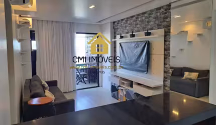 Apartamento 1/4 varanda vista mar 55 m² mobiliado Armação Salvador Ba