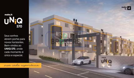 Lançamento em Pinhais - Apartamentos 2 quartos - Uniq 570