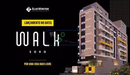 Studio, Apartamento 1 quarto no Batel - Residencial Walk Soho