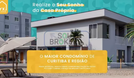 Lançamento em Almirante Tamandaré - Apartamento 2 quartos - Res. Kentucky
