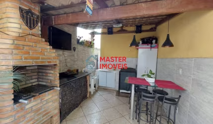 Casa com 3 quartos à venda na Walter Alvarenga, Canadá, Contagem por R$ 530.000