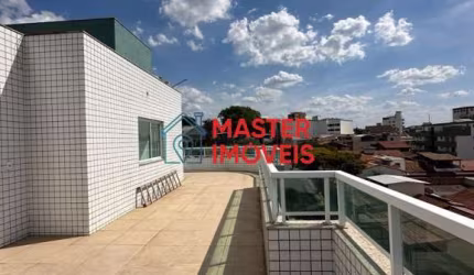 Cobertura com 3 quartos à venda na Rua Messias Luiz de Freitas, Inconfidentes, Contagem por R$ 1.100.000