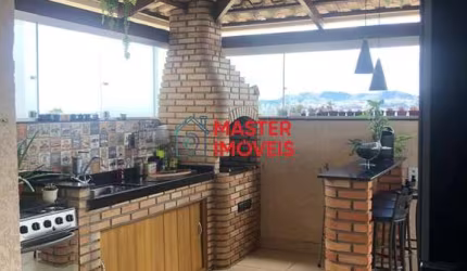 Cobertura com 3 quartos à venda na Rua Zircônio, Camargos, Belo Horizonte por R$ 390.000