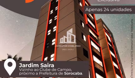 Apartamento com 2 quartos, Jardim Saira, Sorocaba - R$ 266 mil, Cod: 685