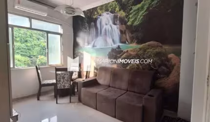 Apartamento à venda em Humaitá, Rio de Janeiro-RJ: 1 quarto, 1 sala, 1 banheiro, 1 vaga de garagem - 46,00m² de área.