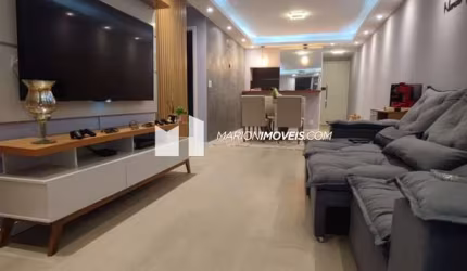 Apartamento à venda na Barra da Tijuca, Rio de Janeiro, Vila do Pan, 2 quartos (suítes), 2 varandas, reformado, cozinha c/ cooktop, 1 vaga, infraest.