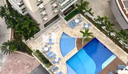 Apartamento à venda, condomínio Vila Borguese, Barra da Tijuca, Rio de Janeiro, 2 quartos, banheiro social, varanda, área de serviço, reformado, split