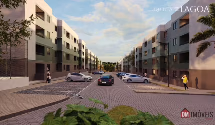 Quinta da lagoa - Apartamentos à venda no bairro Luiz Gonzaga - Em condomínio fechado com subsídios e descontos