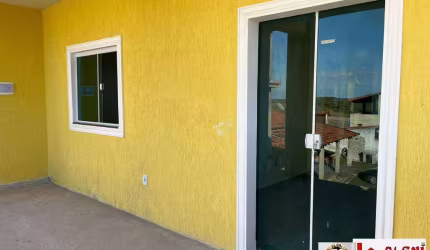 CASA EM CONDOMÍNIO À VENDA COM 70M² EM SAQUAREMA-RJ (PRIMEIRA LOCAÇÃO)