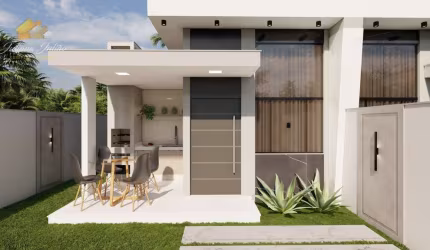 CASA LINEAR COM 3 QUARTOS, PISCINA A VENDA NO OURO VERDE, RIO DAS OSTRAS