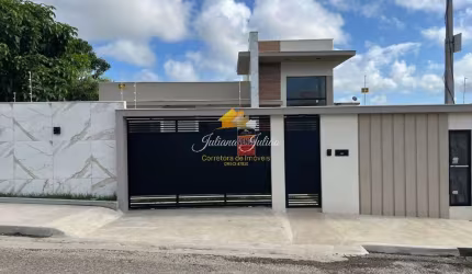 CASA LINEAR À VENDA, COM 4 QUARTOS, PISCINA, ÁREA GOURMET, TERRENO COM 360M², NO PARQUE DAS FLORES, RIO DAS OSTRAS, RJ