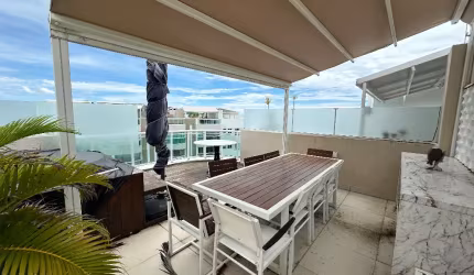 Cobertura Duplex Mobiliada - 2/4 - Melhor Posição - In Mare