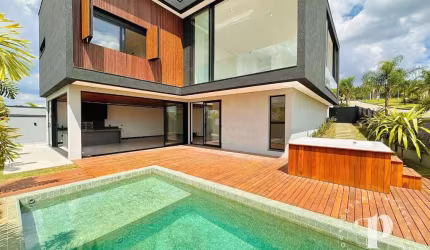 Casa com 5 dormitórios, Piscina, Jacuzzi e Área Gourmet - Alphaville Nova Esplanada - Votorantim/SP