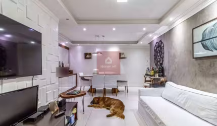 Apartamento com 100m², reformado, 3 dormitórios sendo 1 suíte, 2 vagas.