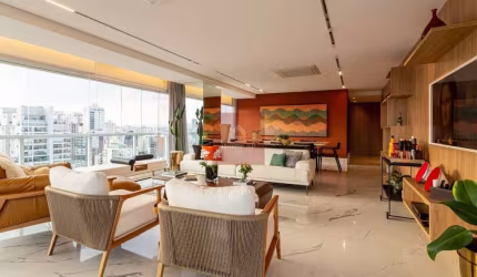 Lindo Apartamento com 4 suítes, 3 vagas e com 220m² - Campo Belo