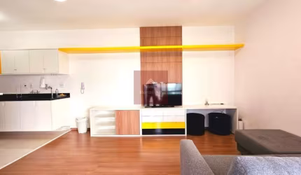 Totalmente mobiliado! Apartamento com  1 suíte, 1 vaga e com 56m² - Paraíso