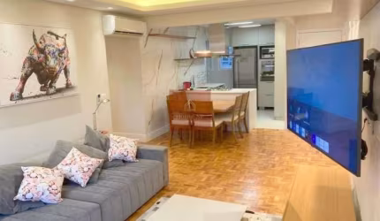 Apartamento lindo todo reformado e mobiliado.