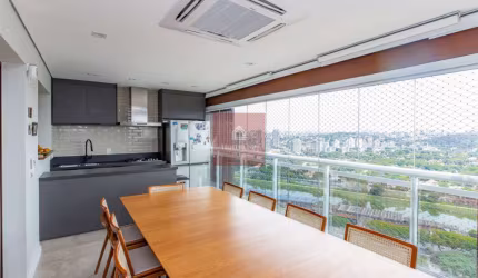Cobertura espetacular no Retrato Pinheiros  - São 189m², 3 suítes, varanda gourmet, 3 vagas