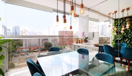 Venha se encantar com esse apto moderno em excelente localização na Vila Olimpia