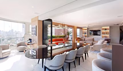 Apartamento tipo para venda com 3 quartos, 238m², 4 vagas.