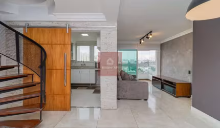 Cobertura Duplex! 3 dormitórios, 2 suítes, 2 vagas e com 168 m²