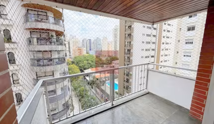 Apartamento com 40m², 1 dormitório, andar alto, fora de rota, 1 vaga.