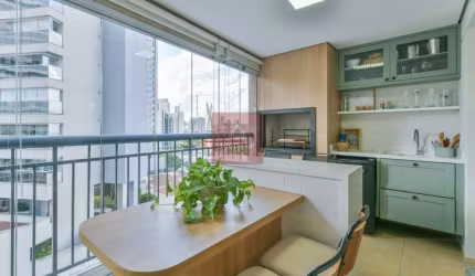 Apartamento com 94m², 2 suites, terraço gourmet, 2 vagas.
