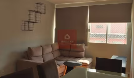 APAARTAMENTO PARA LOCAÇÃO ITAIM BIBI 2DORMS 1VAGA DE GARAGEM SEMI MOBILIADO