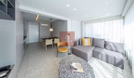 APARTAMENTO PARA LOCAÇÃO VILA OLIMPIA 64M² 2DORMS 1SUITE 2VAGAS PREDIO NOVO MOBILIADO