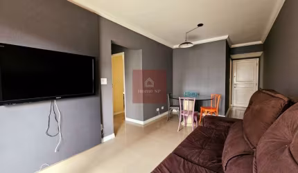 Apartamento Mobiliado! São 2 dormitórios, 1 suíte, 1 vaga e com 61m² - Moema
