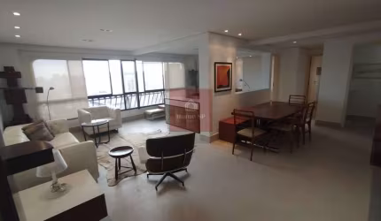 JARDIM PAULISTA 122M² 2SUITES 2VAGAS DE GARAGEM MOBILIADO