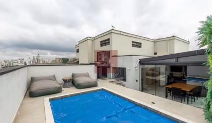 Cobertura para venda com 2 quartos, sendo 2 suítes, 195m²