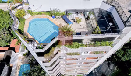 Cobertura para venda com 4 quartos, sendo 3 suítes, 430m²