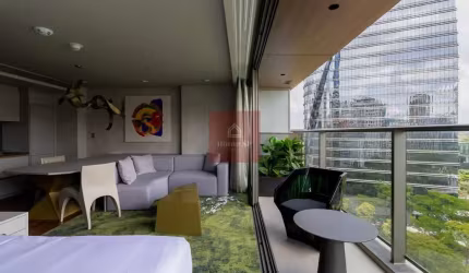 Mobiliado! 1 suíte, 1 vaga e com 53m² - Vila Olímpia