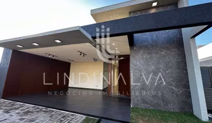Casa recém construída no Condominio Villa Firenze, com 3 suítes, automatizada