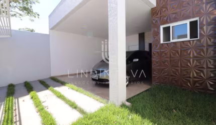 Casa recém construída no Jd Lancaster, com 3 dormitórios, área goumert - excelente acabamento