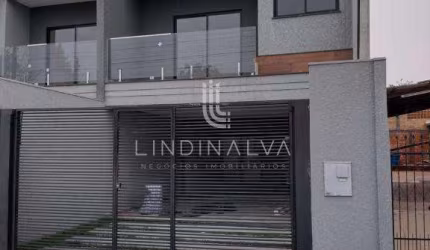 Sobrado no Três Bandeiras, com suíte, 2 quartos e espaço gourmet - recém construído