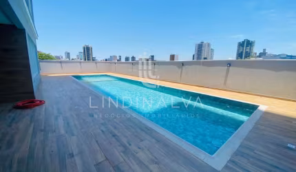 Apartamento no novíssimo Elegance Tower  para locação área de lazer completa.